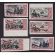 RUSIA 1947 SERIE COMPLETA NUEVA MINT VARIEDAD SIN DENTAR